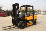 3.5 Ton Diesel Powered Forklift / Diesel Operated Forklift 6000mm Max Lifting
