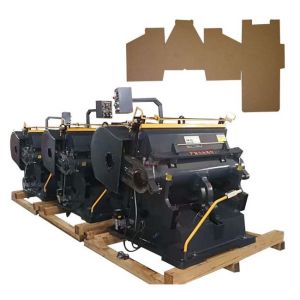 ML Corrugated Box Die Cutting Machine With Adjustable Template