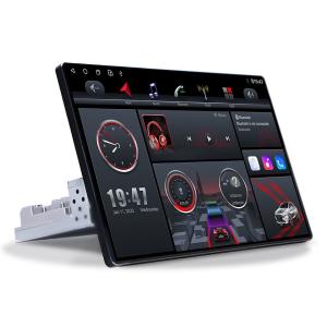 China Matt Black Multimedia Car Dvd player 13inch Android 12 Stereo Radio for Universal Car factory