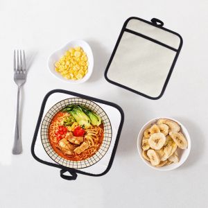 Customized Sublimation Placemats Blanks Linen And Polyester Sublimation Pot