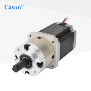 China 57X57mm NEMA 23 Geared Stepper Motor With Planetary Gearbox factory