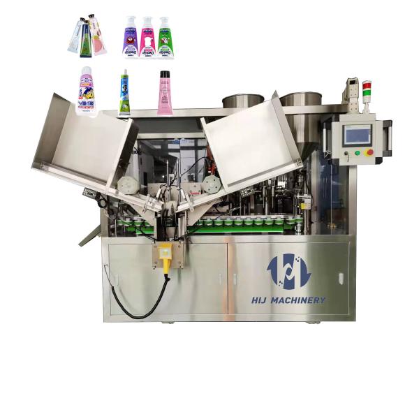 Low price automatic laminated tube machine/toothpaste tube filling sealing