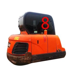 China Right Side 5mm Thick DOOSAN Glass Construction Machine Cabin factory