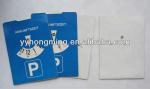 Concise Design Style 150*108mm Car Parking Disc made of Paper Cardboard for