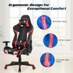 Adjustable Height Computer Gaming Racing Chair for Office Ergonomic Gaming