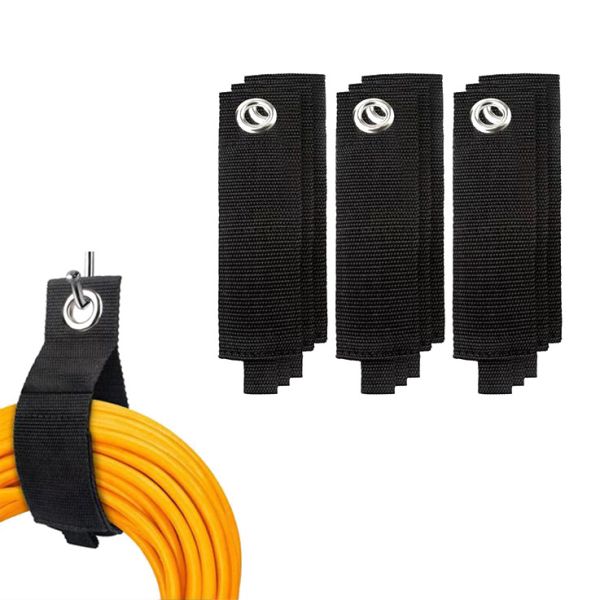 China Aesthetic Hook And Loop Cable Tie Waterproof Cable Management Tape Flame Retardant factory