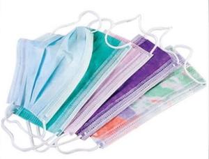 China Breathable 3 Ply Face Mask , Disposable Earloop Face Mask Good Air Permeability factory