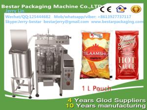 China 1L Poly Bag Packing Machine Edible Oil Packaging Machinebestar packaging machine factory