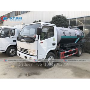 China Dongfeng Duolika 4X2 Vacuum Sewer Suction Truck factory