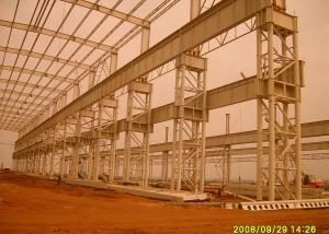 China Industrial Steel Buildings / Heavy Engineering Steel Structure Workshop Construction factory