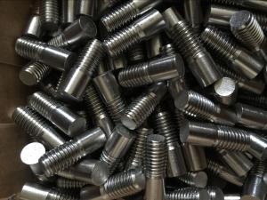 China Stainless Steel 316Ti UNS S31635 1.4571 Hex Bolt Stud Bolt Thread Rod factory