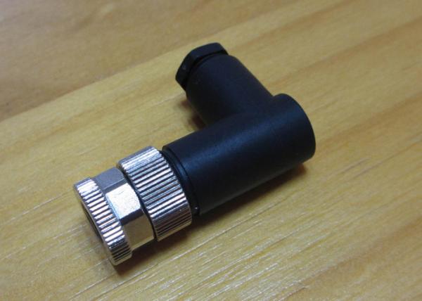 Custom Electronics Injection Molding For Assembled M8 M12 Female 90 Degree