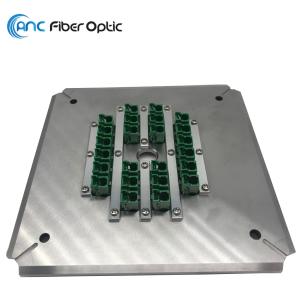 China 24 Port E2000 Fiber Optic Termination Tools Polishing Jig Plate factory