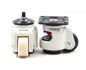 China Heavy Duty MC Nylon Retractable Leveling Casters 100KG Load Capacity factory