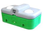 Heated Livestock Plastic Water Trough Food Grade Large Capacity 80L