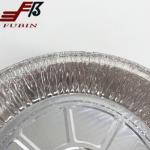 Shallow Disposable Aluminium Foil Bowl 7inch Round Foil Pie Trays