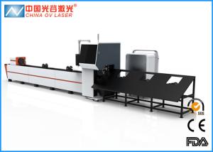 China Galvanized Steel Laser Tube Cutting Equipment with IPG Nlight Raycus factory