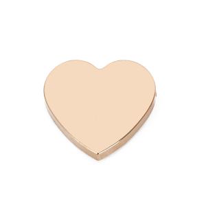 China Fashionable Heart Shape Handbag Metal Bag Lock Handbag Lock DIY Hardware Part factory