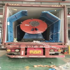 China 380V High Speed Stranding Bow Type Laying Up Machine , Electric Cable Wire Twister factory