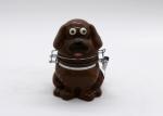 Dog Shape Ceramic Kitchen Canisters Tea Coffee Sugar Canisters With Metal Clip