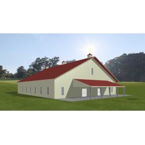 Popular Gable Frame Church Modern Metal Structure Steel Building