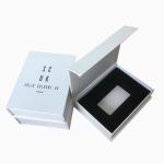 Custom Logo and Print Magnetic Book Shape Cologne Perfume Box for Cosmetic