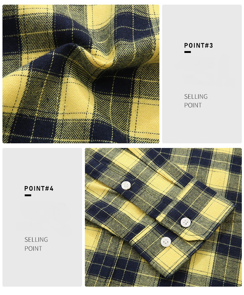 2022 Fashion Men's Shirts Autumn Long Sleeve Plus Size Clothes for Adult Age Group