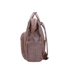 ISO9001 Pink Oxford Cloth Large Capacity Mommy Nappy Bag Backpack