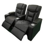 Synthetic Leather Cinema Recliner Seats Movie Theater Sofa