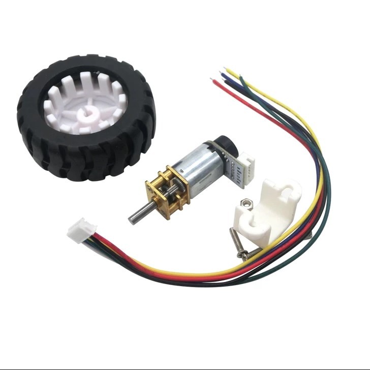 JGA1024-N20 Micro DC Gear Motors 24mm Metal Gear Motor For Robot