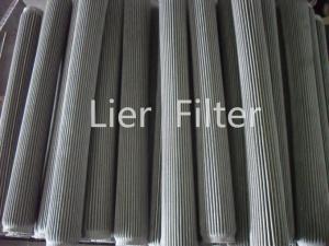 China Metal Woven Wire Mesh Pleated Filter Element Metal Fiber Sintered Filter Element factory