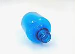 Blue Transparent 180ml 350ml PET Plastic Bottle For Serum Lotion