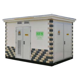 China European Type Prefabricated Electrical Substation Box YB Series 11/0.4 KV 1250 KVA factory