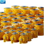 2" 4" Floating Ball Valves Low Pressure 150LB 300LB API 6D Anti Static