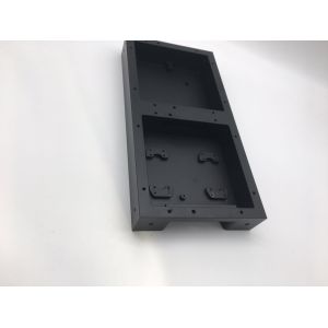 Customized CNC Machining Parts Traffic Light Box with Black Anodizing