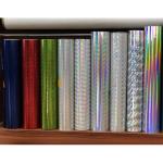 Clear PET Holographic Film 23 Micron for Christmas Gift Box Decoration Packaging