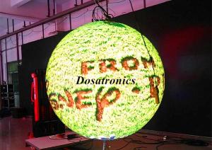 China LINSN SMD P4.8 Spherical LED Screen LED Sign Panels Diameter 1500mm factory