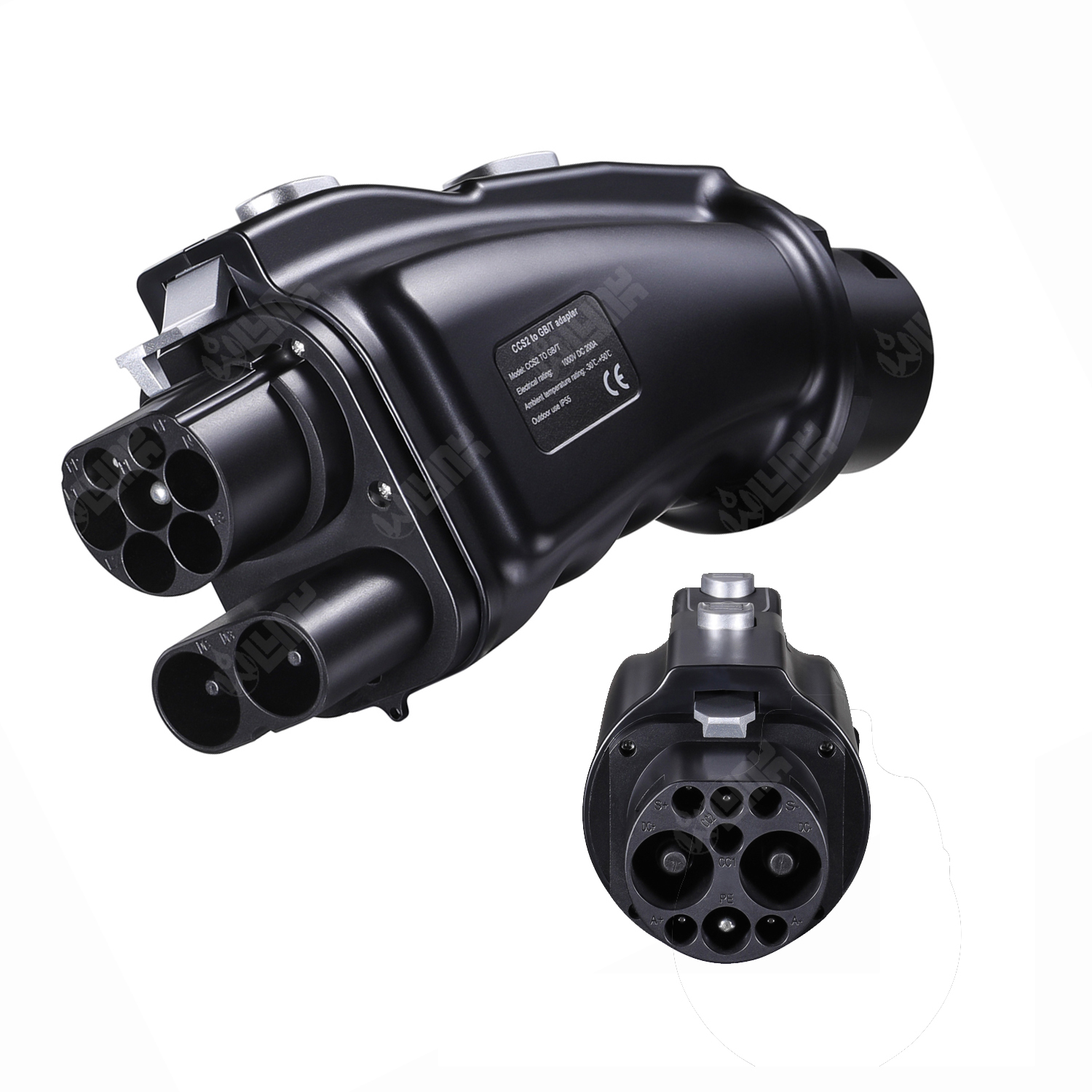 Ccs2 to Gb/t Ev Dc Charging Connector Portable Ev Charger Adapter 200a Ccs2 to