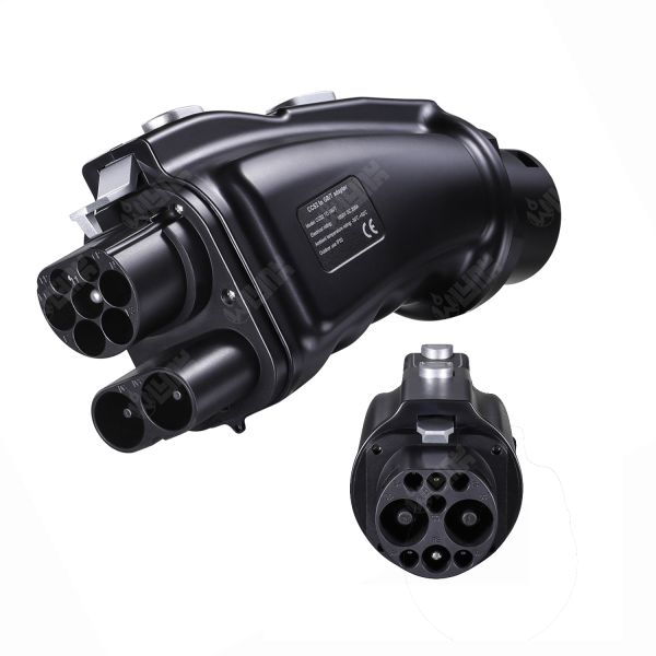 China Id6 Ccs2 to Gbt Adapter Evse Charging Connector Ev Dc Charger Ccs2 to Gbt Adapter for Id4 Id6 on sale
