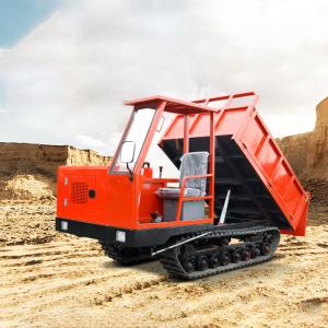 China 4 Ton Crawler Dumper Truck For Hardened Road Surfaces And Power Engineering factory
