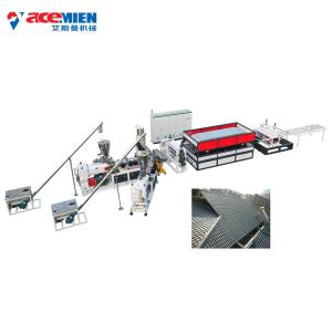 China Spanish Style 880mm PVC Roof Tiles Production Making Line factory