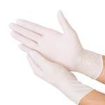 Latex examination gloves Powder-free medical grade gloves disposable rubber