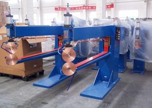 China Wash Basin Auto Welding Machine , 75KVA Adjustable Roller Degree Spot Welding System factory