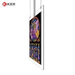 Indoor 43" 55" Hanging Battery Powered Lcd Restaurant Digital Signage Advertisin