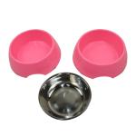 Extra Large Stainless Steel Dog Water Bowl Single For Medium Dogs 15cm 17cm 23cm