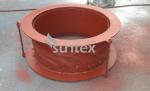 1 Mm Thickness Cloth Silicone Coated Fiberglass Fabric Flexible Hose In The