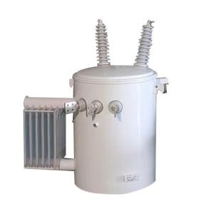 China 167 Kva Pole Mount Distribution Single Phase Transformer 34.5kv To 240v factory