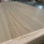 Paulownia Wood Board Glued Timber Panels 16mm Thickness For Living Room