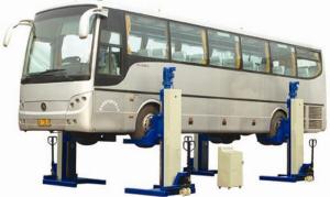 China Electric Mechanical Drive Large-scale Lifts Screw Type Bus Lifter 20ton Mobile Column Lift for Coach Use factory