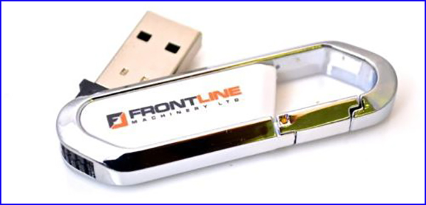 Plastic Buckle Rotating 4GB Thumbdrives Memory Stick USB Device